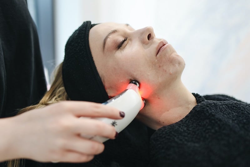Secret Pro Laser Treatment Benefits Woman Getting Laser Skin Treatment